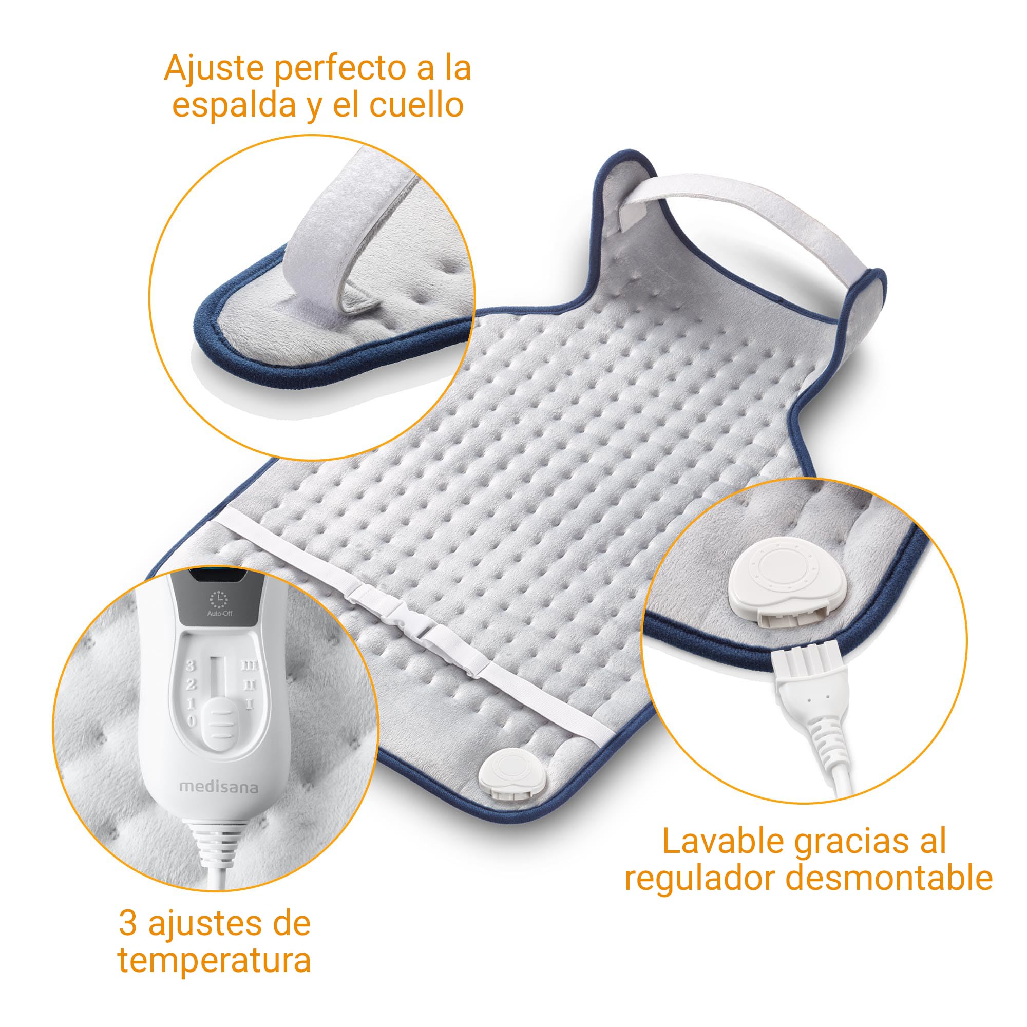 medisana-hp-460-almohadilla-t-rmica-para-cuello-y-espalda-3-niveles-de-temperatu image 5