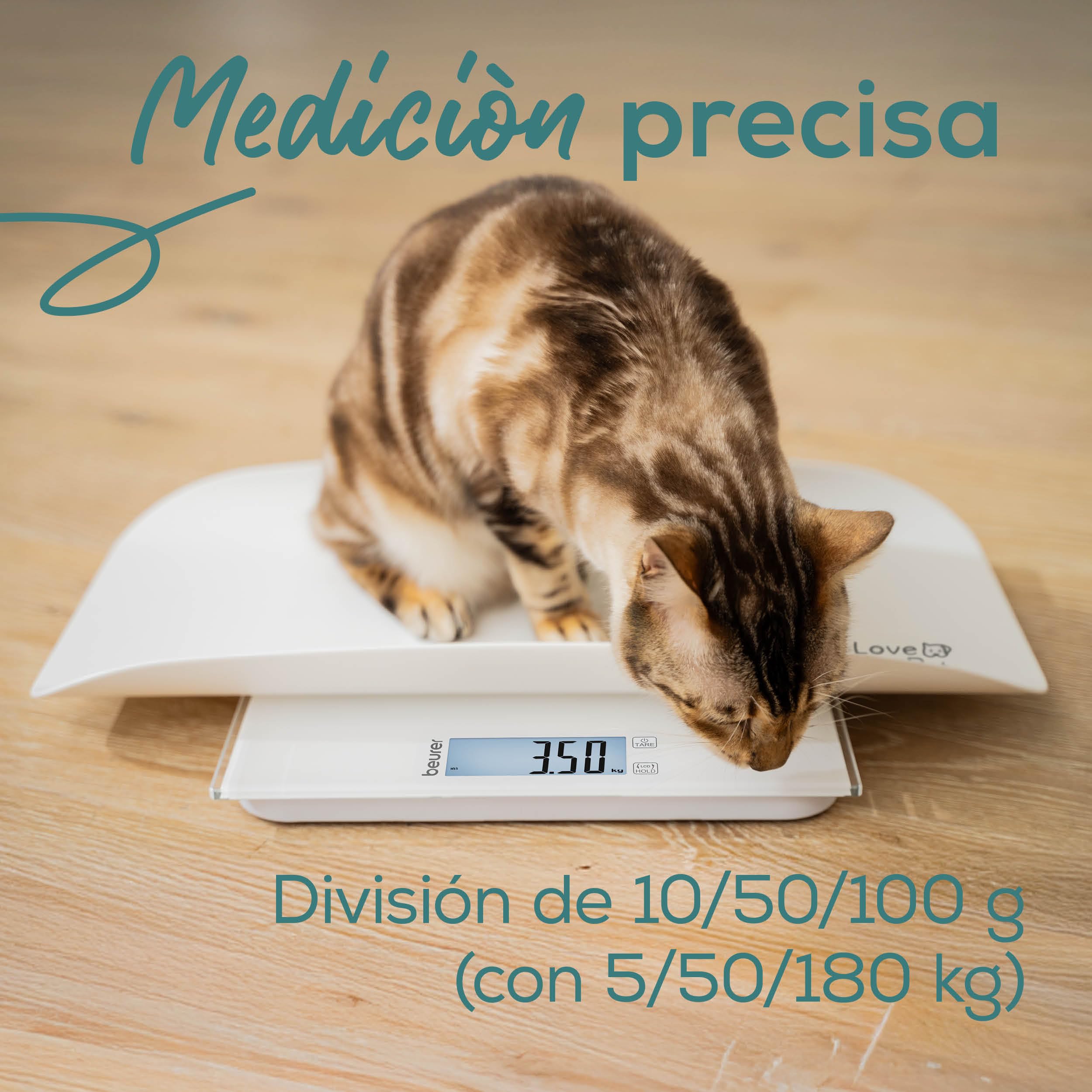 beurer-love-your-pet-b-scula-polly-para-mascotas-y-personas-plato-de-pesaje-extr image 4