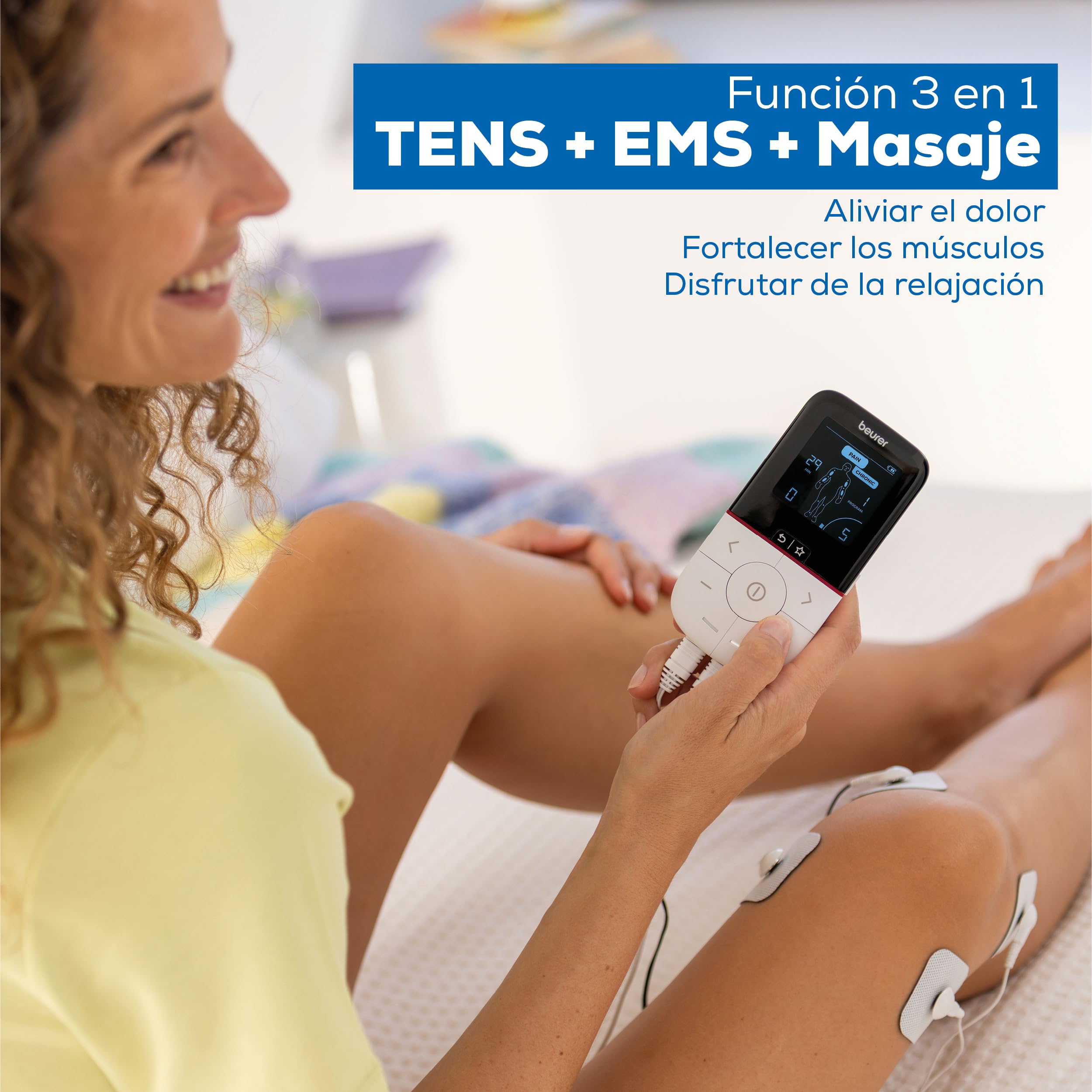 beurer-em-56-electroestimulador-digital-tens-ems-3-en-1-con-22-programas-50-nive image 2