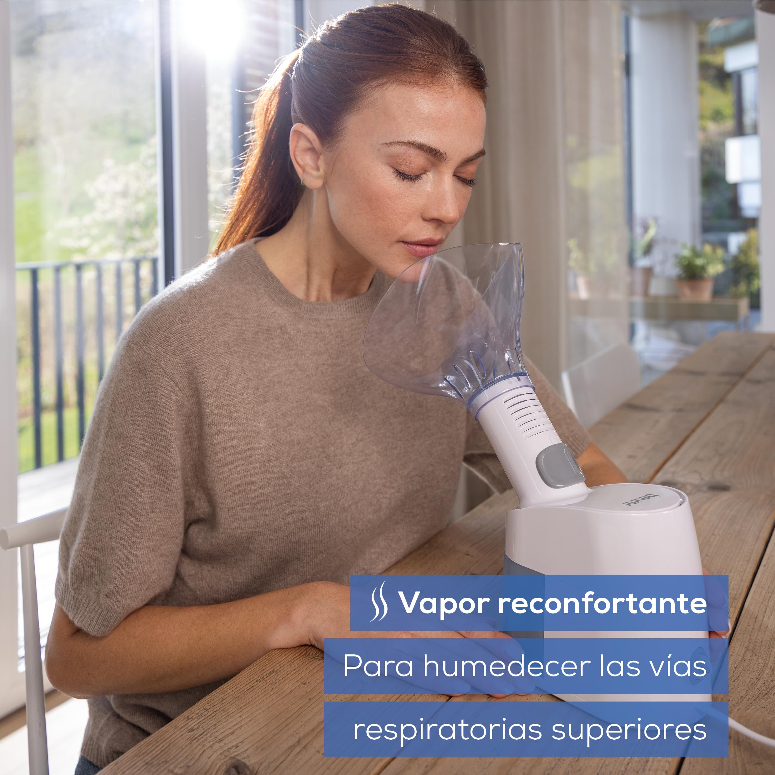 beurer-si-40-nebulizador-de-vapor-para-boca-nariz-y-garganta-con-soluci-n-salina image 2