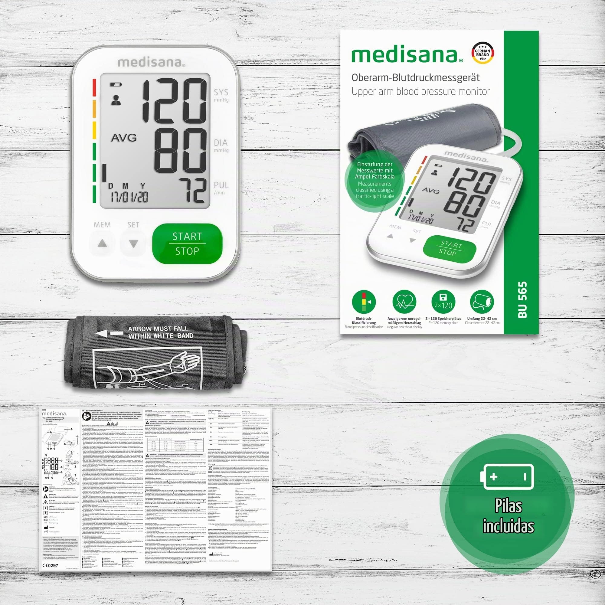 medisana-bu-565-tensi-metro-de-brazo-digital-con-escala-semaf-rica-puls-metro-de image 6