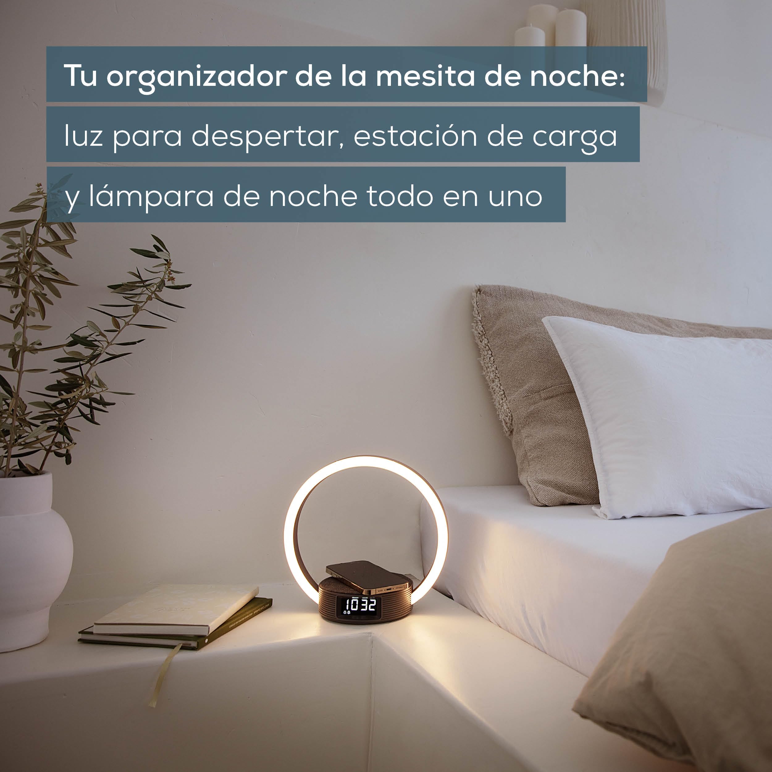 beurer-wl-65-wake-up-charge-despertador-con-luz-3-en-1-simulaci-n-de-amanecer-ca image 2