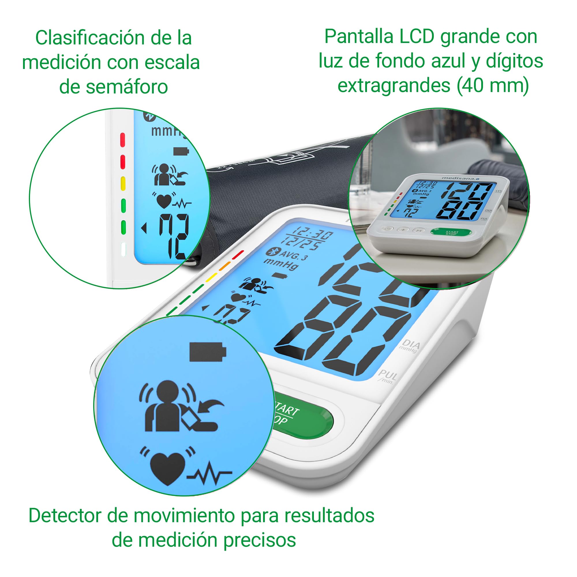medisana-bu-584-connect-tensi-metro-de-brazo-medici-n-precisa-de-presi-n-arteria image 4