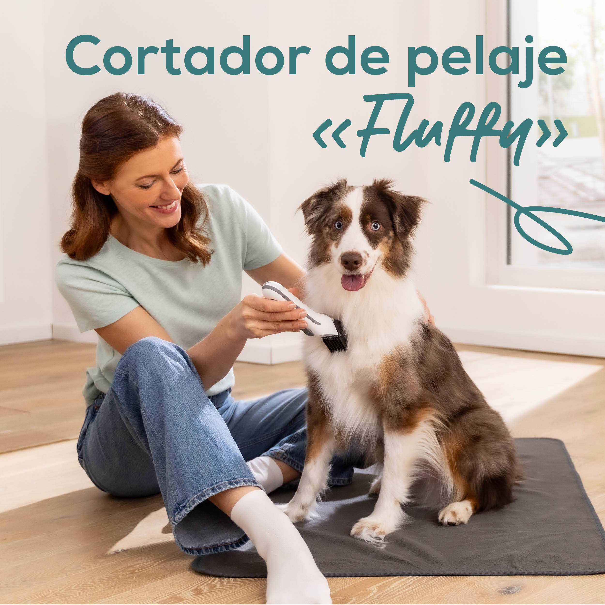 beurer-love-your-pet-recortadora-fluffy-cortapelos-silencioso-para-perros-y-gato image 2