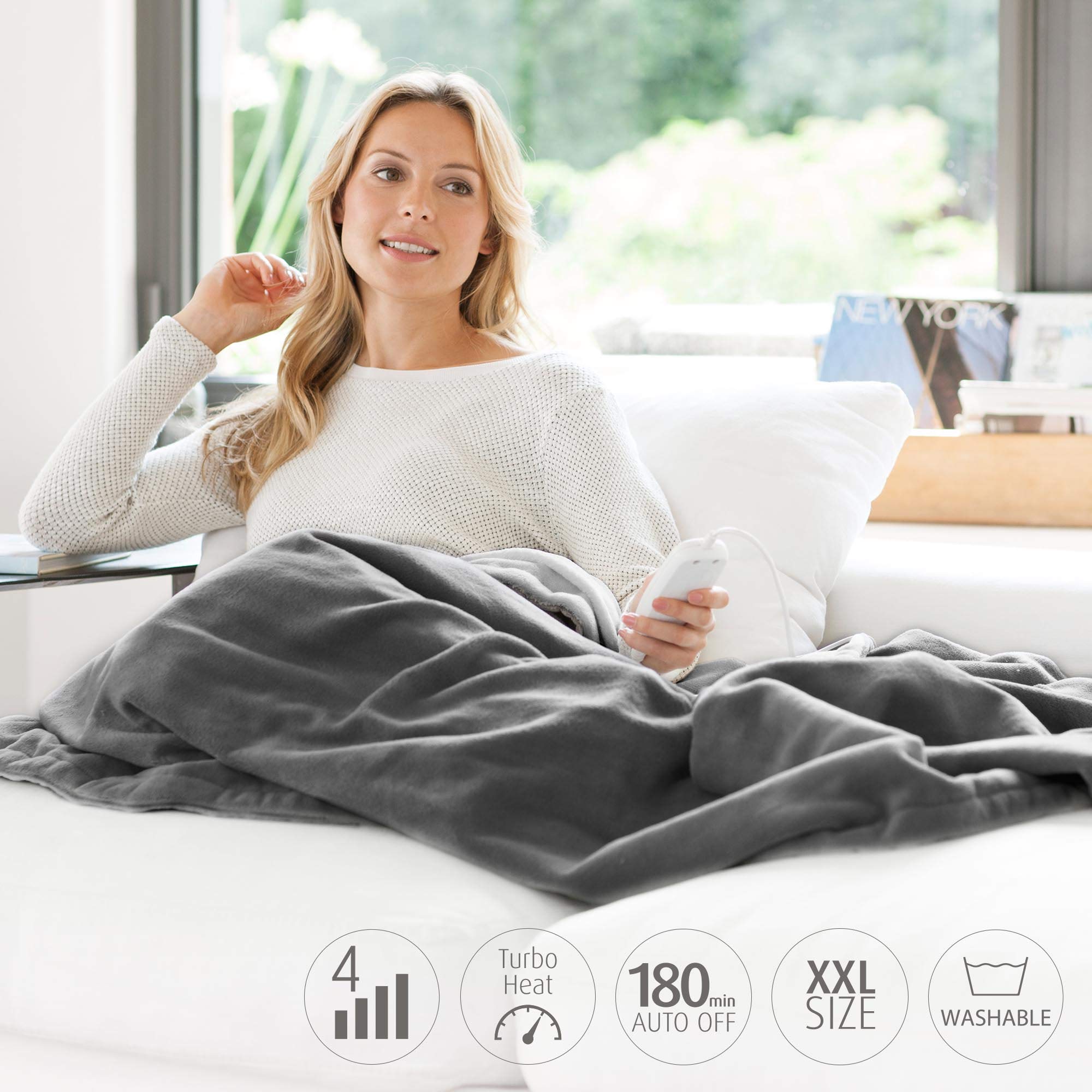 medisana-hb-675-manta-el-ctrica-xxl-200x150-cm-4-niveles-de-temperatura-turbo-he image 3