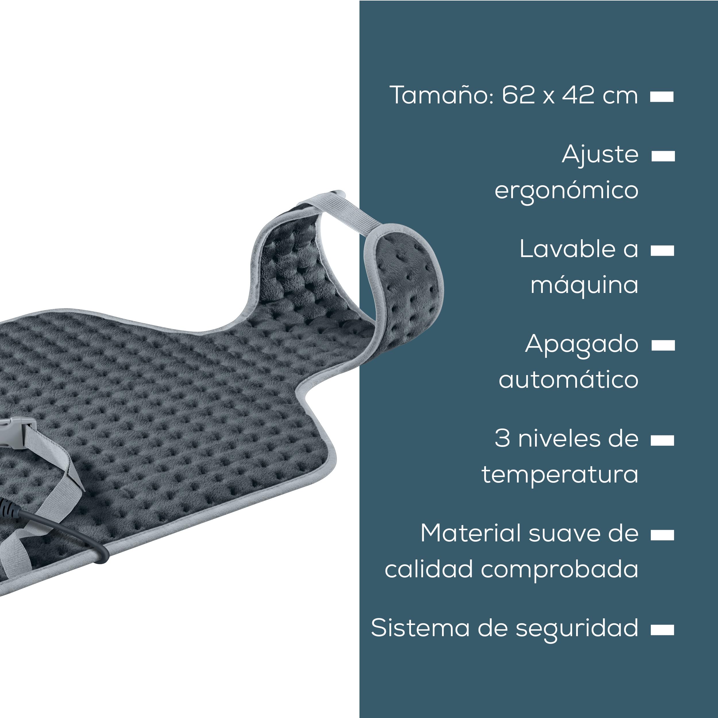 beurer-hk-64-cosy-almohadilla-t-rmica-gris-anat-mica-con-cintur-n-abdominal-3-ni image 7