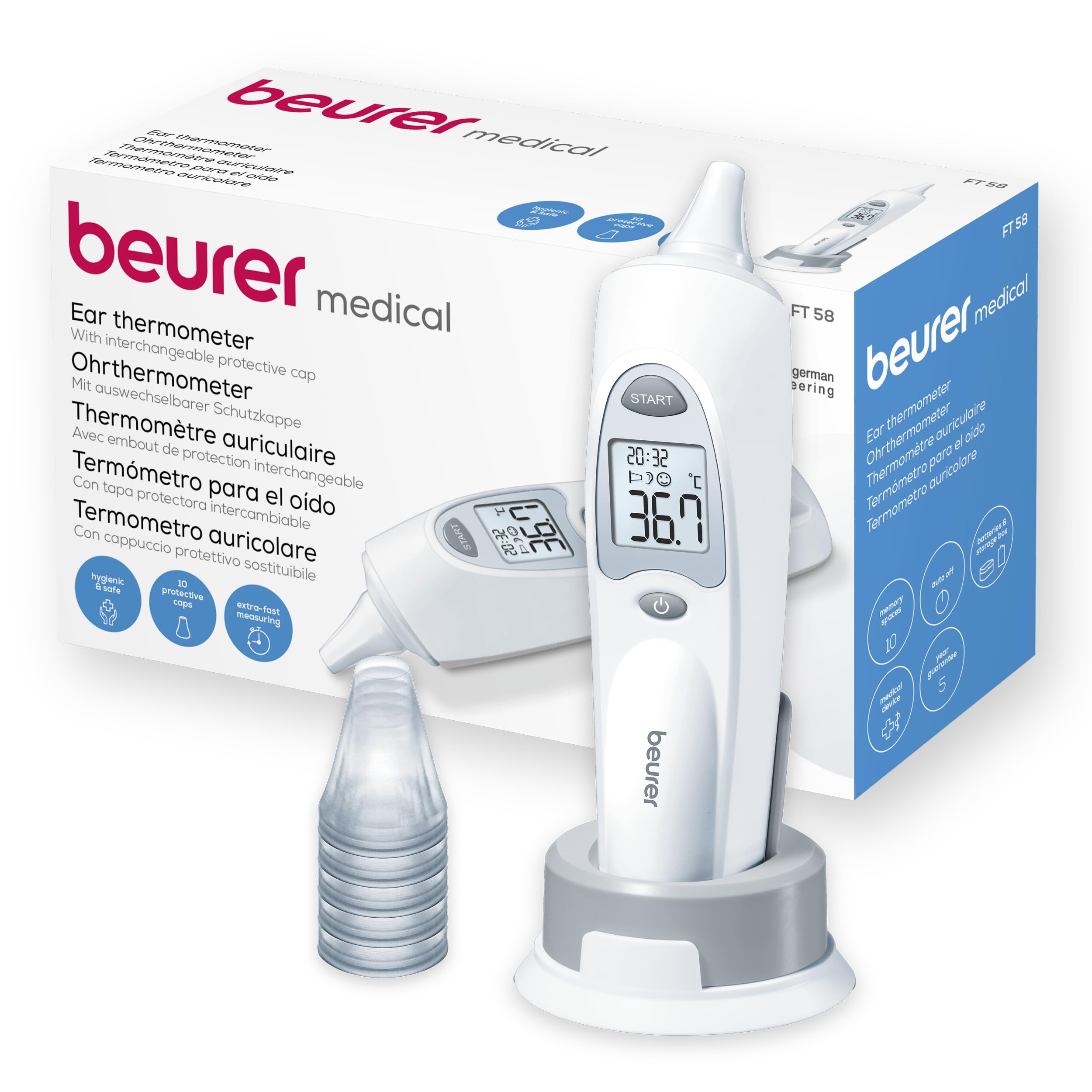 beurer-ft-09-term-metro-digital-corporal-resistente-al-agua-con-pantalla-lcd-y-s image 6