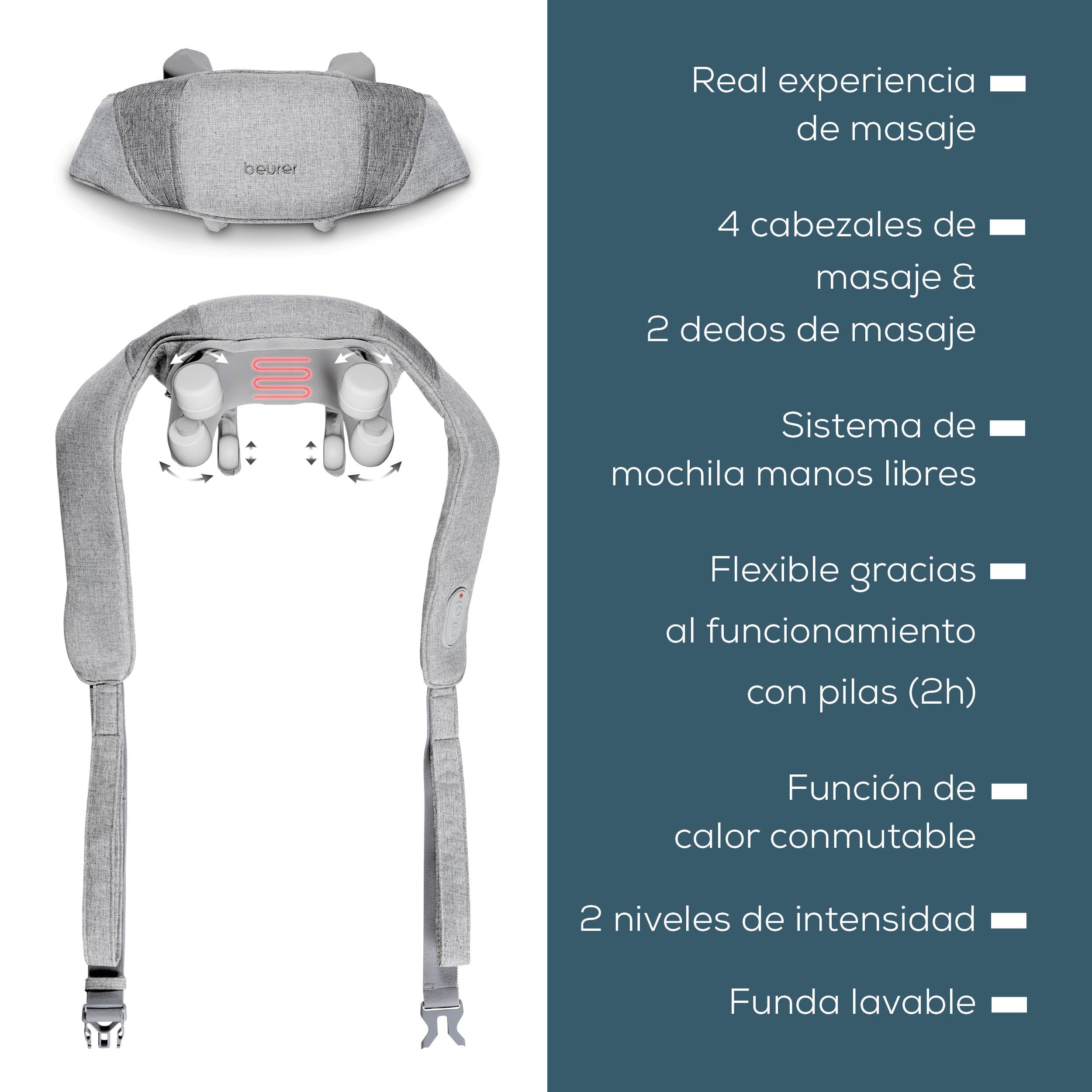 beurer-mg-154-masajeador-de-nuca-y-hombros-inal-mbrico-con-bater-a-funci-n-de-ca image 7