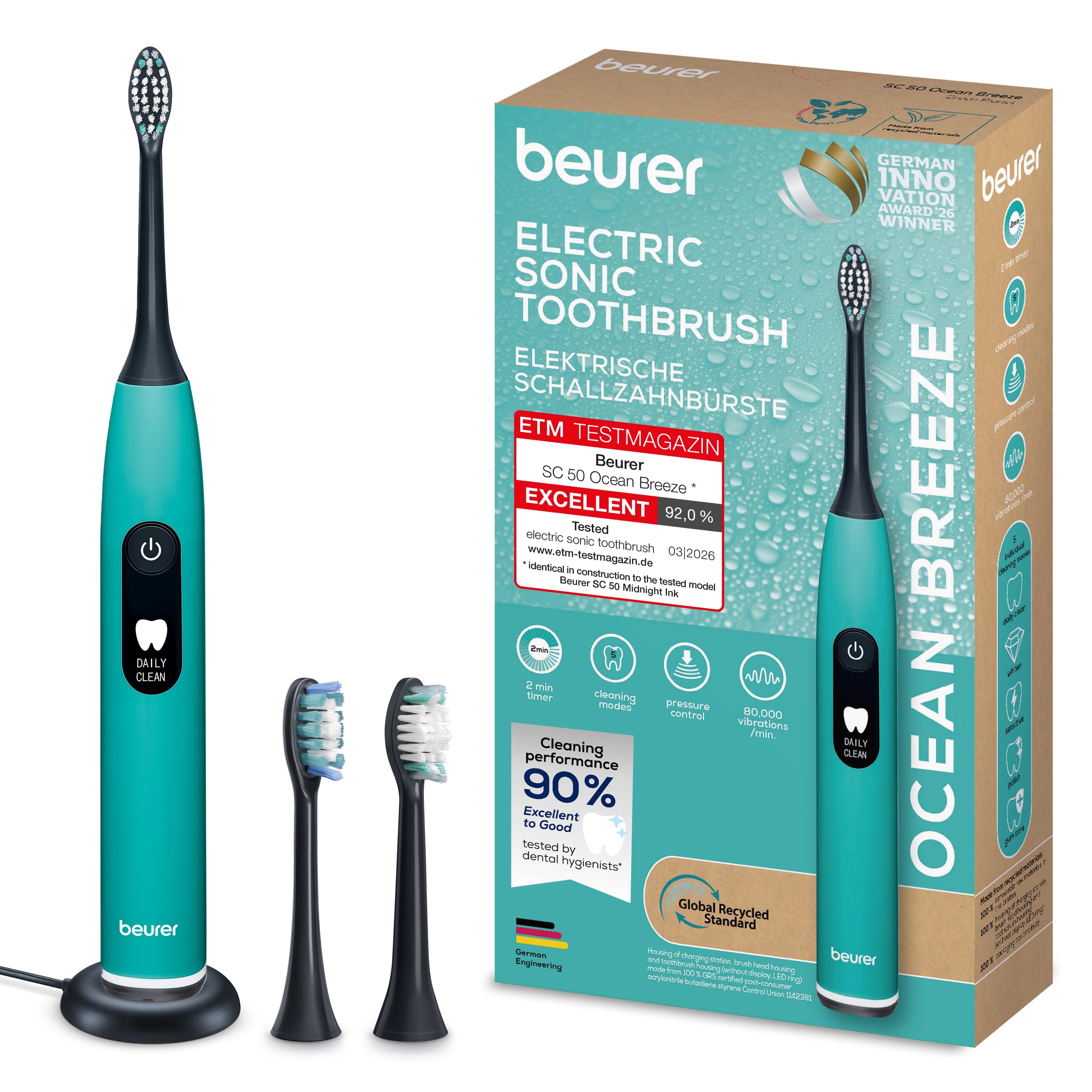 beurer-sc-50-ocean-breeze-cepillo-de-dientes-s-nico-el-ctrico-80-000-vibraciones image 1