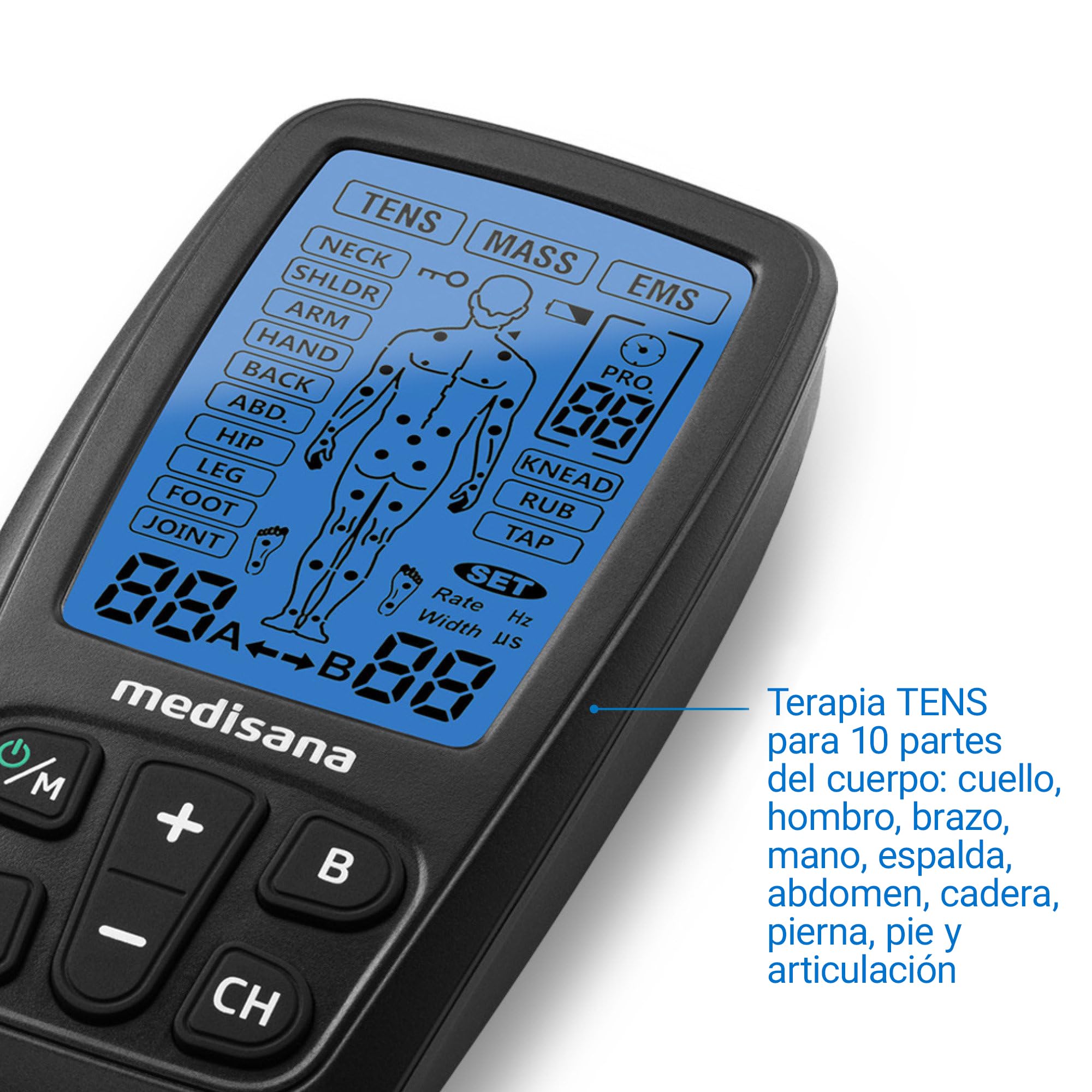 medisana-tt-205-aparato-de-electroestimulaci-n-tens-ems-y-masaje-3-en-1-con-60-p image 5