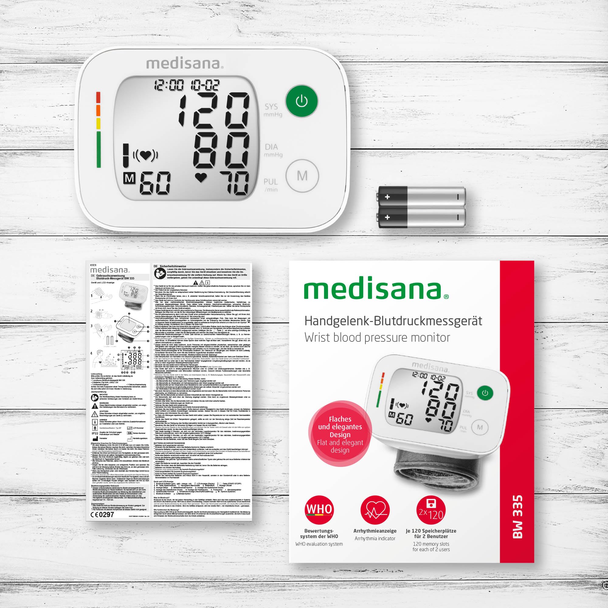 medisana-bw-335-tensi-metro-de-mu-eca-digital-con-escala-de-sem-foro-memoria-2-u image 6