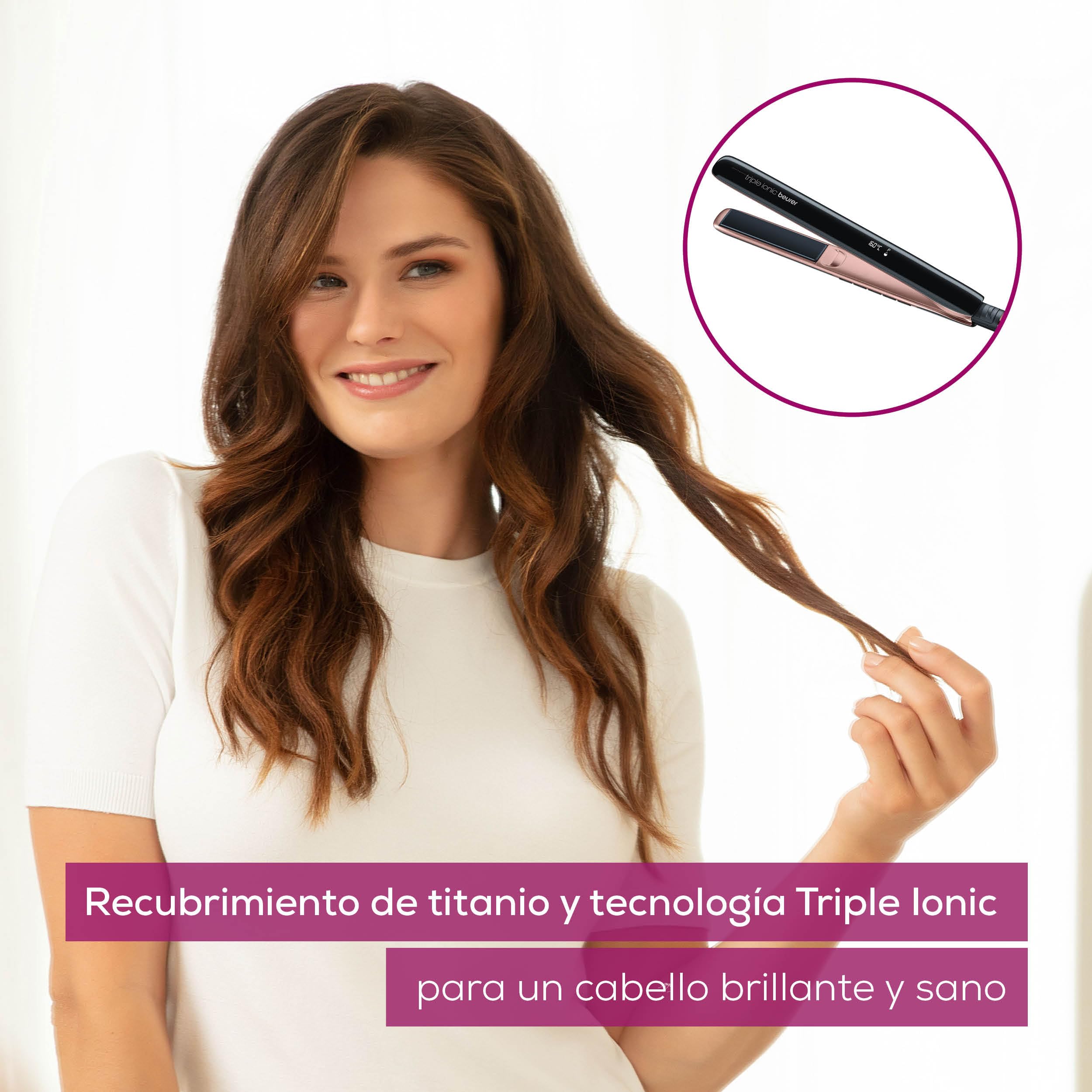 beurer-hs80-plancha-de-cabello-negra-y-cromada-con-funci-n-triple-i-nica-y-placa image 2