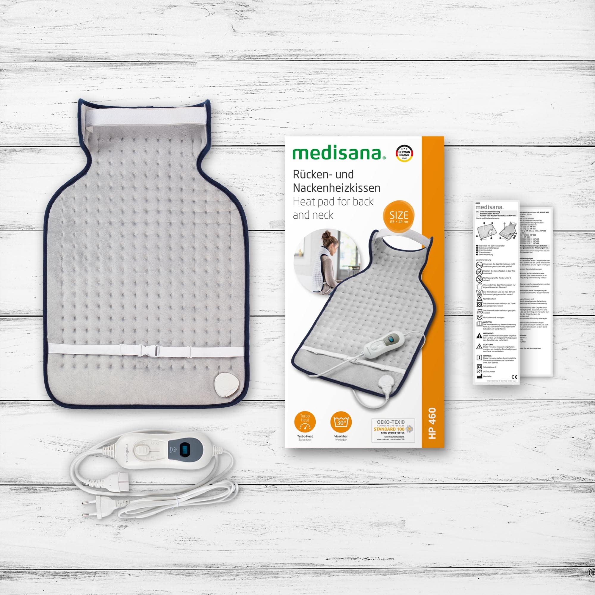 medisana-hp-460-almohadilla-t-rmica-para-cuello-y-espalda-3-niveles-de-temperatu image 6